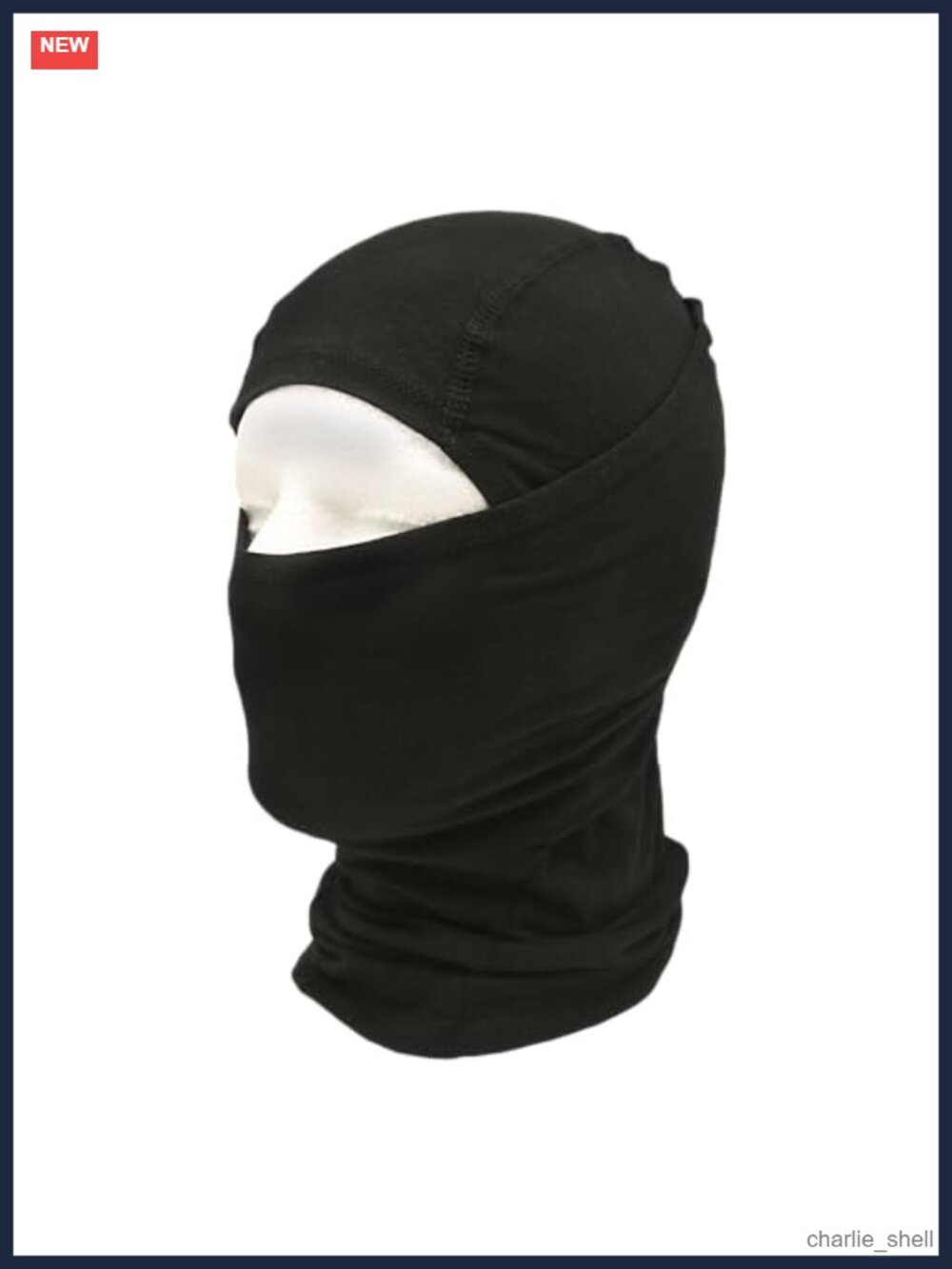 Cotton Balaclava Convertible Winter Face Mask Ski Snowboard